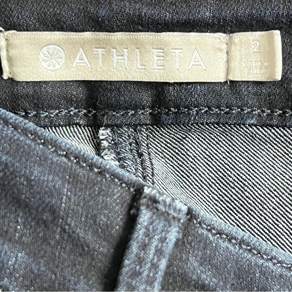 ATHLETA Sculptek Dark Wash High Rise Skinny Jeans - Picture 7 of 11